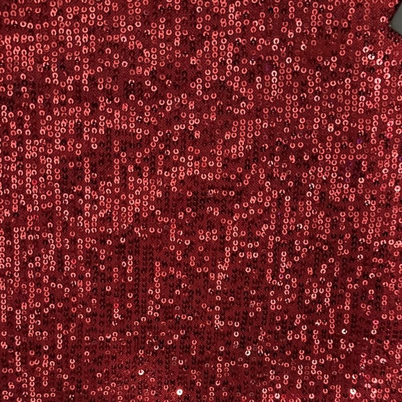 DKNY Red Sequin Mini Dress - Picture 4 of 5